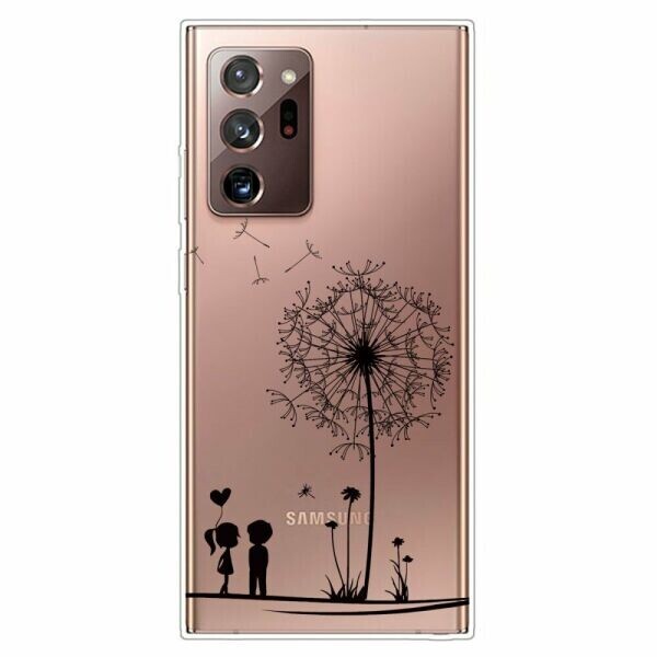 

Силиконовый (TPU) чехол Deexe Pretty Glossy для Samsung Galaxy Note 20 Ultra (N985) - Dandelion