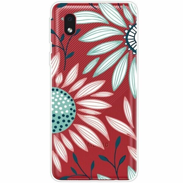 

Силиконовый (TPU) чехол Deexe Pretty Glossy для Samsung Galaxy A01 Core (A013) - Sunflower