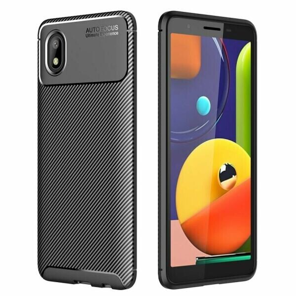 

Защитный чехол Deexe Fusion для Samsung Galaxy A01 Core (A013) - Black