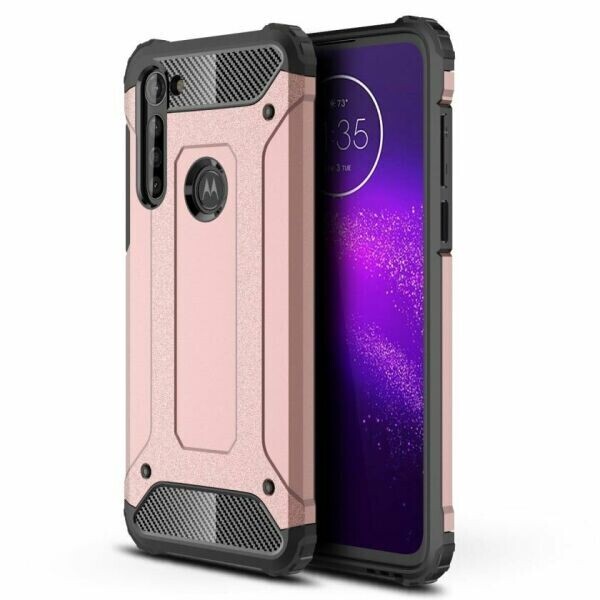 

Защитный чехол UniCase Rugged Guard для Motorola Moto G8 Power - Rose Gold