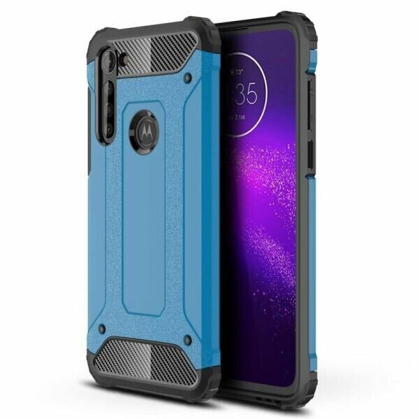 

Защитный чехол UniCase Rugged Guard для Motorola Moto G8 Power - Baby Blue