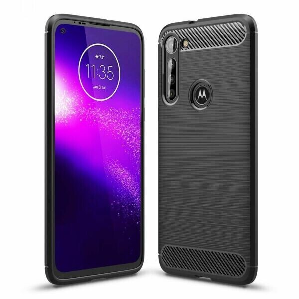 

Защитный чехол UniCase Carbon для Motorola Moto G8 Power - Black