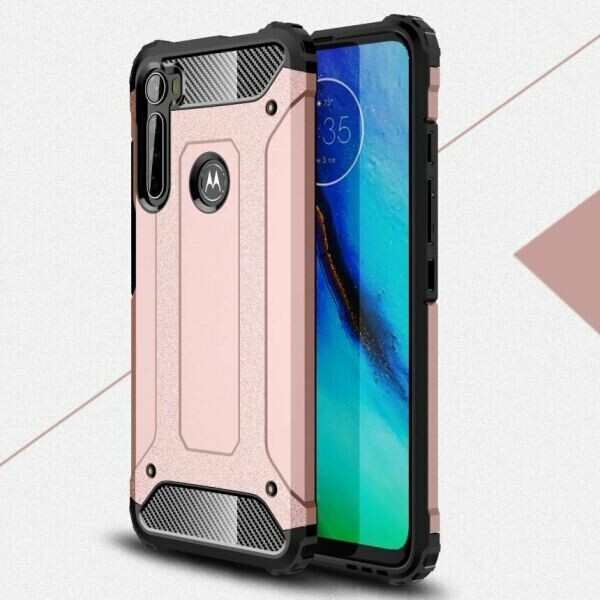 

Защитный чехол UniCase Rugged Guard для Motorola One Fusion Plus - Rose Gold