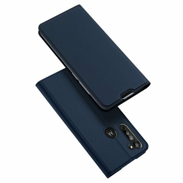 

Чехол-книжка DUX DUCIS Skin Pro для Motorola Moto G8 - Blue
