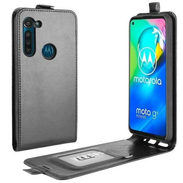 

Чехол Deexe Flip Case для Motorola Moto G8 Power - Black