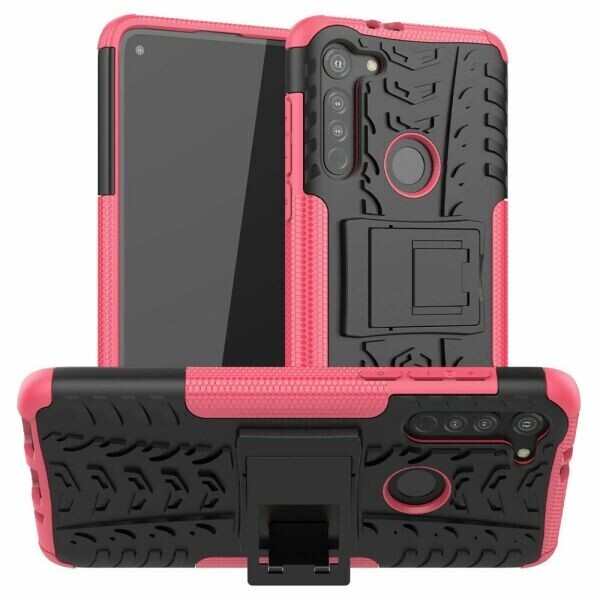 

Защитный чехол UniCase Hybrid X для Motorola Moto G8 - Rose