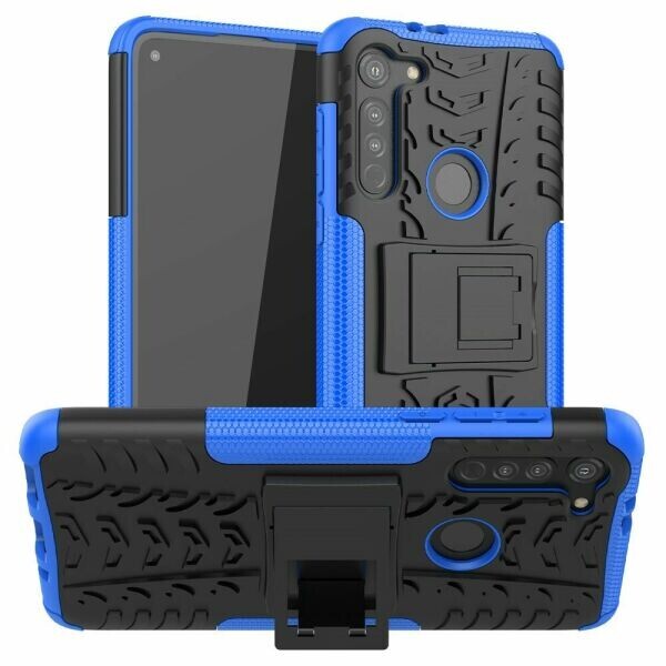 

Защитный чехол UniCase Hybrid X для Motorola Moto G8 - Blue