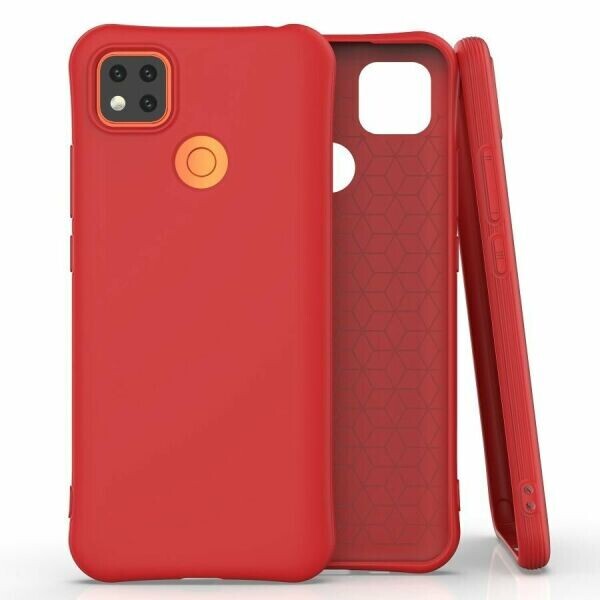 

Защитный чехол Deexe Soft Cover для Xiaomi Redmi 9C - Red