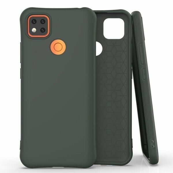 

Защитный чехол Deexe Soft Cover для Xiaomi Redmi 9C - Dark Green
