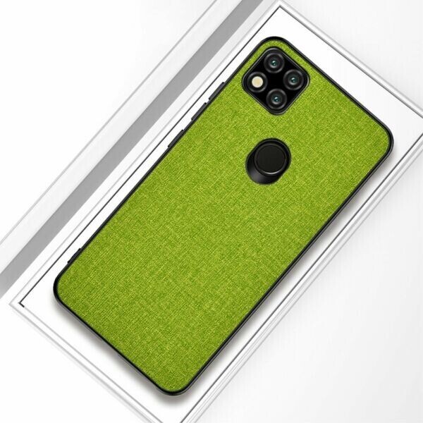 

Защитный чехол UniCase Cloth Texture для Xiaomi Redmi 9C - Green
