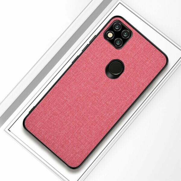 

Защитный чехол UniCase Cloth Texture для Xiaomi Redmi 9C - Rose