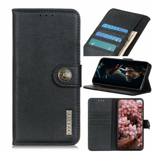 

Чехол-книжка KHAZNEH Wallet Cover для Xiaomi Redmi 9C - Black