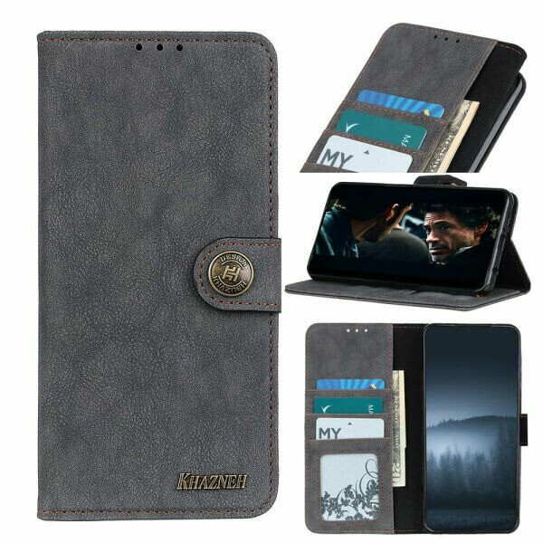 

Чехол-книжка KHAZNEH Wallet Cover для Xiaomi Redmi 9A - Black