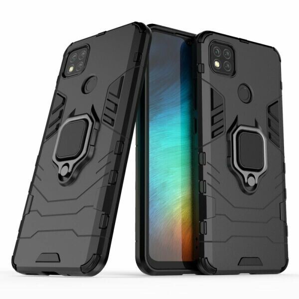 

Защитный чехол Deexe Hybrid Case для Xiaomi Redmi 9C - Black