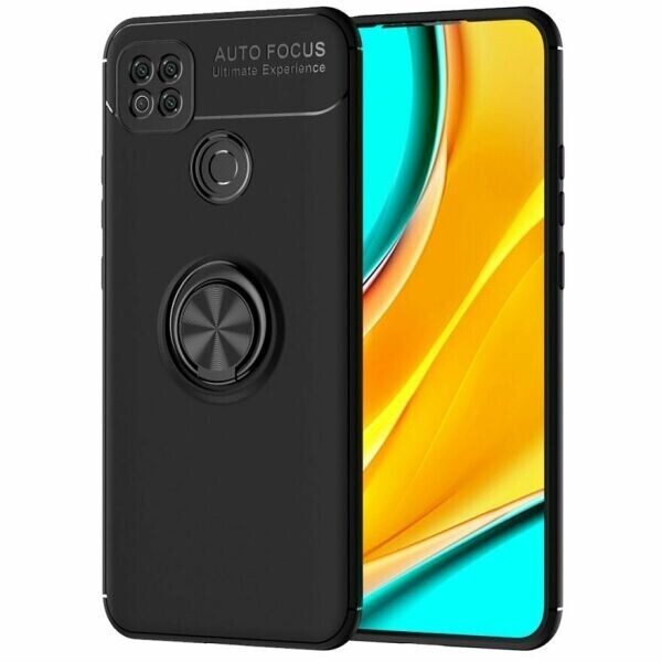 

Защитный чехол UniCase Magnetic Ring для Xiaomi Redmi 9C - Black