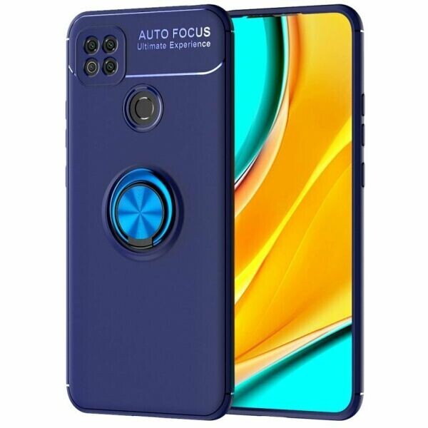 

Защитный чехол UniCase Magnetic Ring для Xiaomi Redmi 9C - Blue
