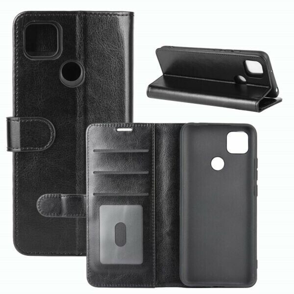 

Чехол-книжка Deexe Wallet Style для Xiaomi Redmi 9C - Black