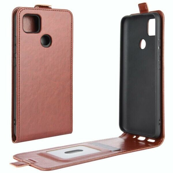 

Чехол Deexe Flip Case для Xiaomi Redmi 9C - Brown