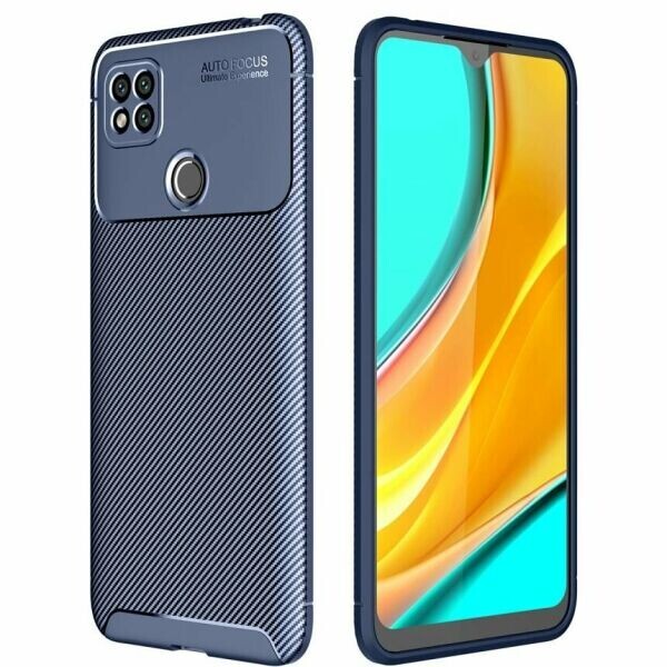 

Защитный чехол Deexe Fusion для Xiaomi Redmi 9C - Blue