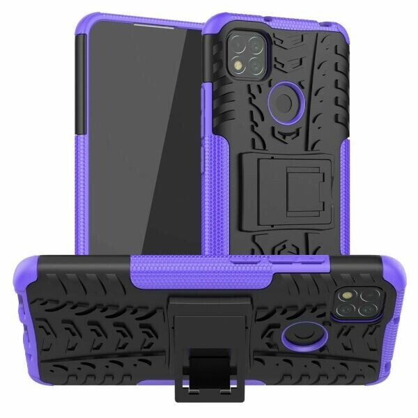 

Защитный чехол UniCase Hybrid X для Xiaomi Redmi 9C - Purple