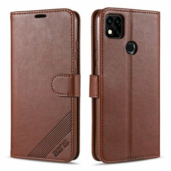 

Чехол AZNS Wallet Case для Xiaomi Redmi 9C - Brown