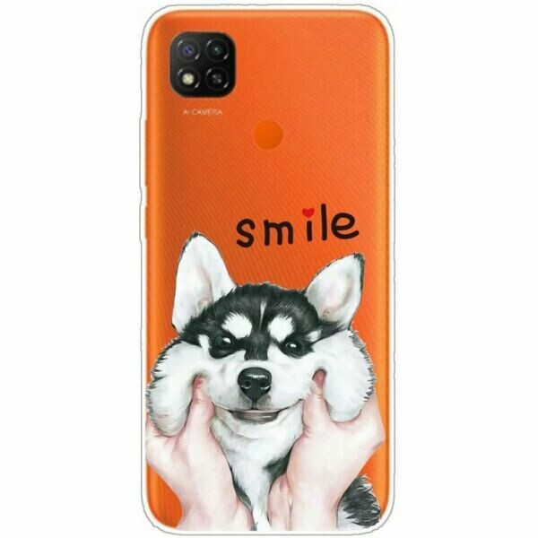 

Силиконовый (TPU) чехол Deexe Pretty Glossy для Xiaomi Redmi 9C - Dog