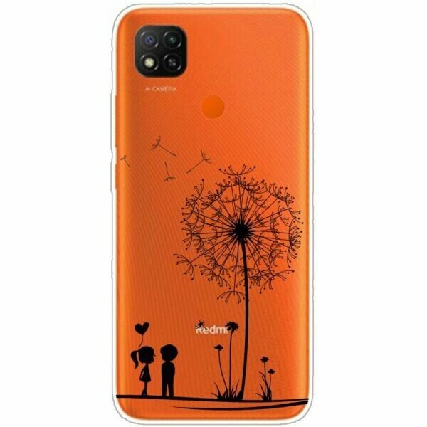

Силиконовый (TPU) чехол Deexe Pretty Glossy для Xiaomi Redmi 9C - Dandelion