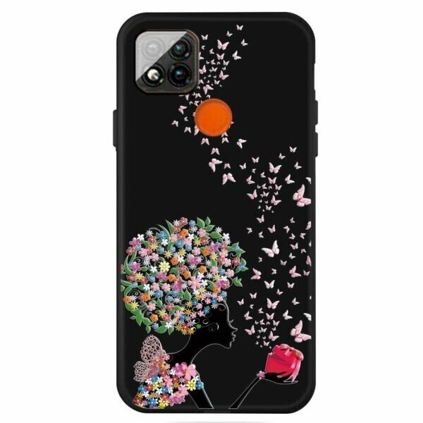 

Защитный чехол UniCase Black Style для Xiaomi Redmi 9C - Flower and Butterfly