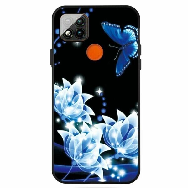 

Защитный чехол UniCase Black Style для Xiaomi Redmi 9C - Blue Flower