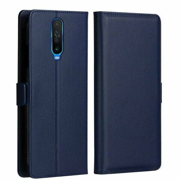 

Чехол-книжка DZGOGO Milo Series для Xiaomi Redmi K30 / Poco X2 - Blue
