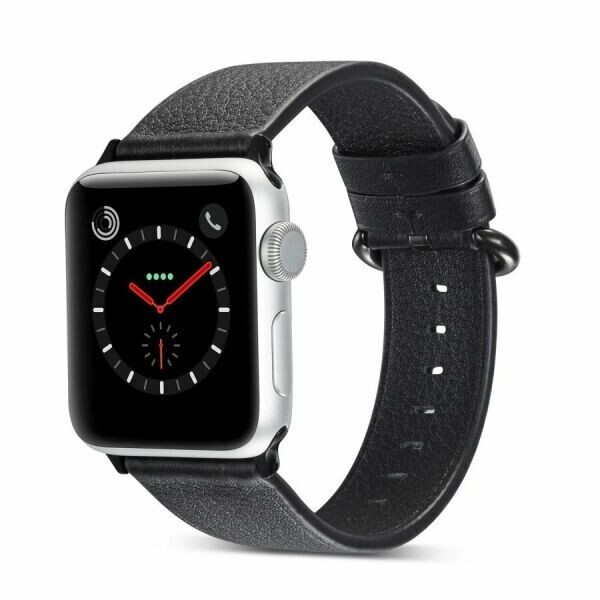 

Ремешок Deexe Leather Style для Apple Watch 38/40 - Black