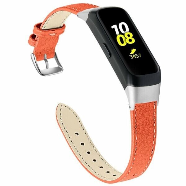 

Ремешок Deexe Color Strap для Samsung Galaxy Gear Fit (SM-R70) - Orange