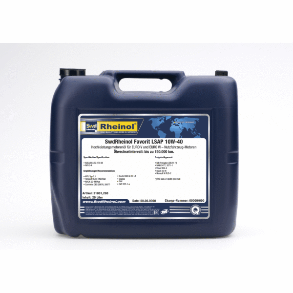 

Моторное масло Favorit LSAP 10W40 20L