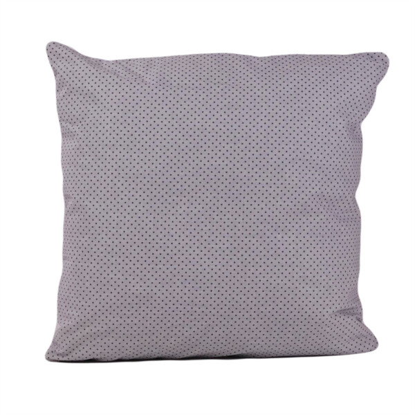 

Подушка, 30 * 30 см, (Хлопок), (графитовые точки на сером)
