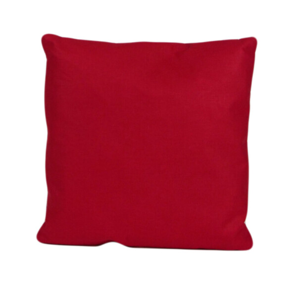 

Подушка, 30*30 см, (Хлопок), (червоний)
