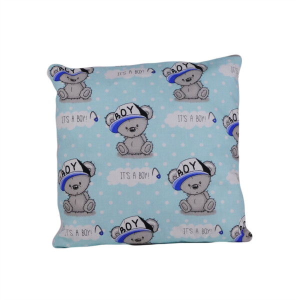 

Подушка 40 * 40 см, (Хлопок), (Its a Boy! На бирюзовом)