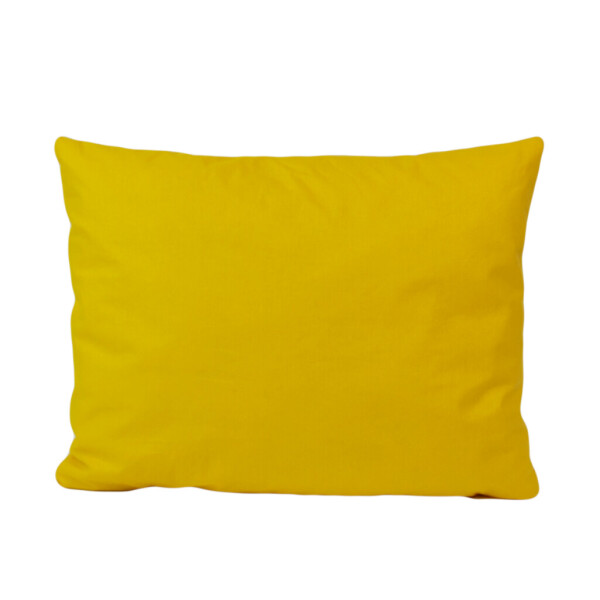 

Подушка, 45*35 см, (Хлопок), (яскраво жовтий)