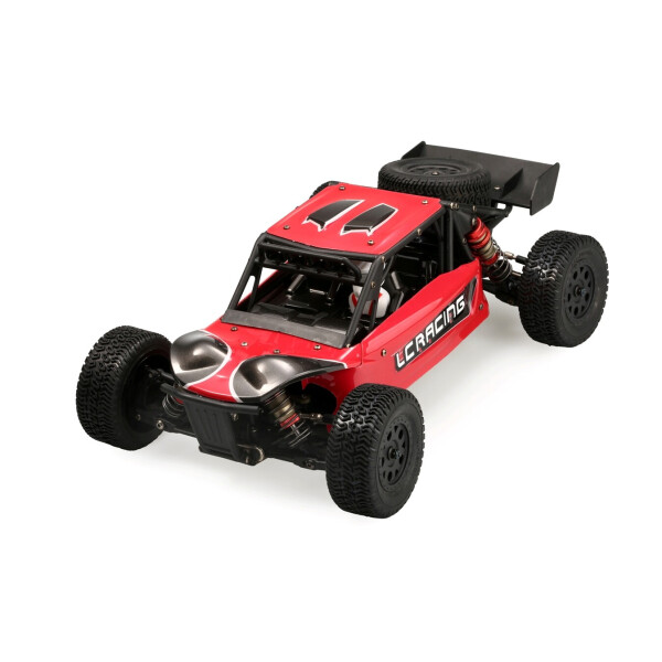 

Багги песчаная 1:14 LC Racing DTH бесколлекторная (красный)