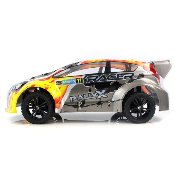 

Радиоуправляемая модель Ралли 1:10 Himoto RallyX E10XR Brushed (серый)