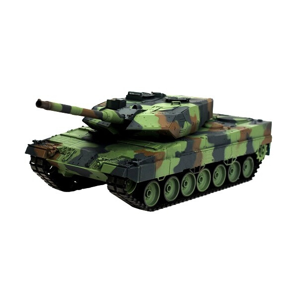 

Танк р/у 2.4GHz 1:16 Heng Long Leopard II A6 с пневмопушкой и дымом (HL3889-1)