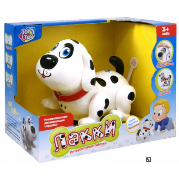 

Интерактивная Собачка Лакки Joy Toy 7110 сенсорная подсветка с музыкой (220023)