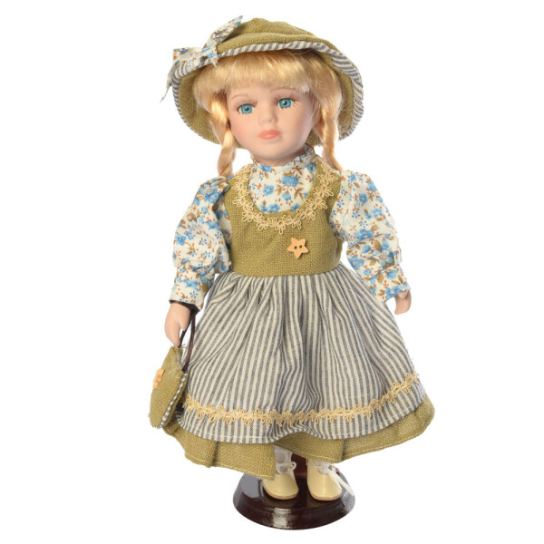

Кукла фарфоровая сувенирная Porcelain dolls G067-12 Коллекционная 31 cм (АС215-02)