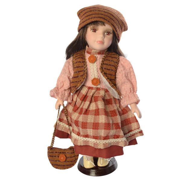 

Кукла фарфоровая сувенирная Porcelain dolls G067-12 Коллекционная 31 cм (АС215-03)