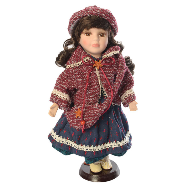 

Кукла фарфоровая сувенирная Porcelain dolls G067-12 Коллекционная 31 cм (АС215-05)