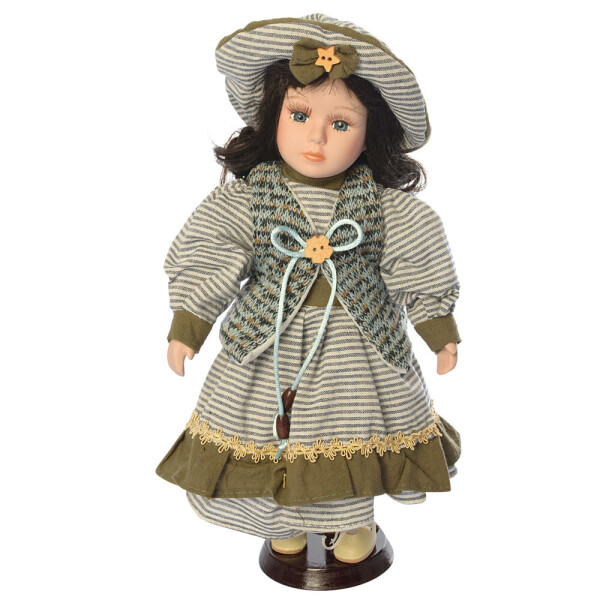 

Кукла фарфоровая сувенирная Porcelain dolls G067-12 Коллекционная 31 cм (АС215-08)
