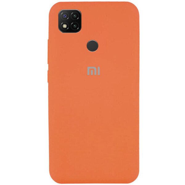 

Чехол Silicone Cover Full Protective (AA) для Xiaomi Redmi 9C Оранжевый / Apricot