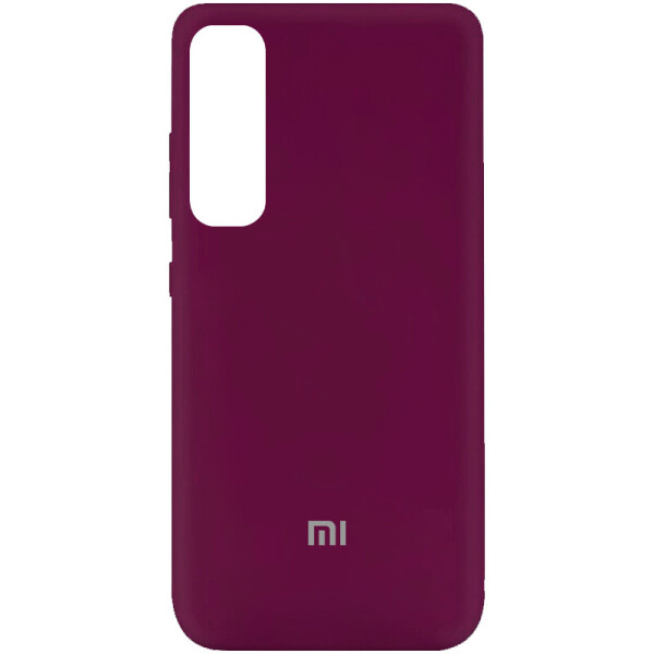 

Чехол Silicone Cover My Color Full Protective (A) для Xiaomi Mi Note 10 Lite / Note 10 / Note 10 Pro Бордовый / Marsala