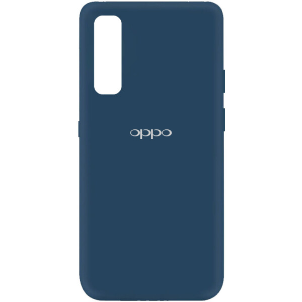 

Чехол Silicone Cover My Color Full Protective (A) для Oppo Reno 3 Pro Синий / Navy blue