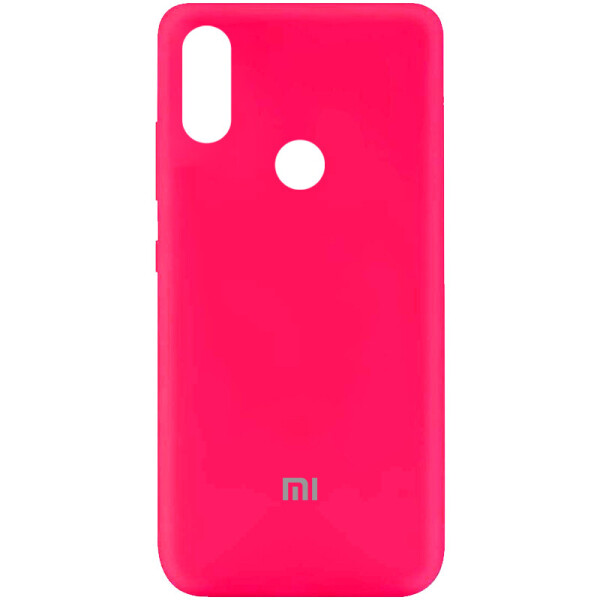 

Чехол Silicone Cover My Color Full Protective (A) для Xiaomi Redmi 7 Розовый / Barbie pink