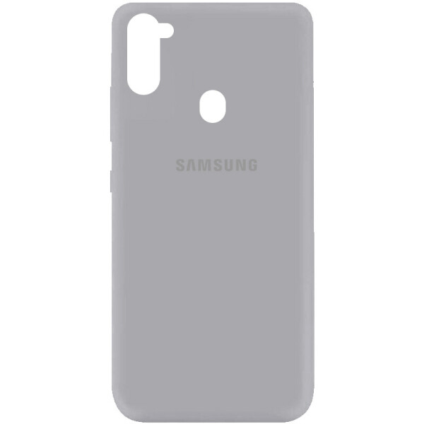 

Чехол Silicone Cover My Color Full Protective (A) для Samsung Galaxy A11 Серый / Stone